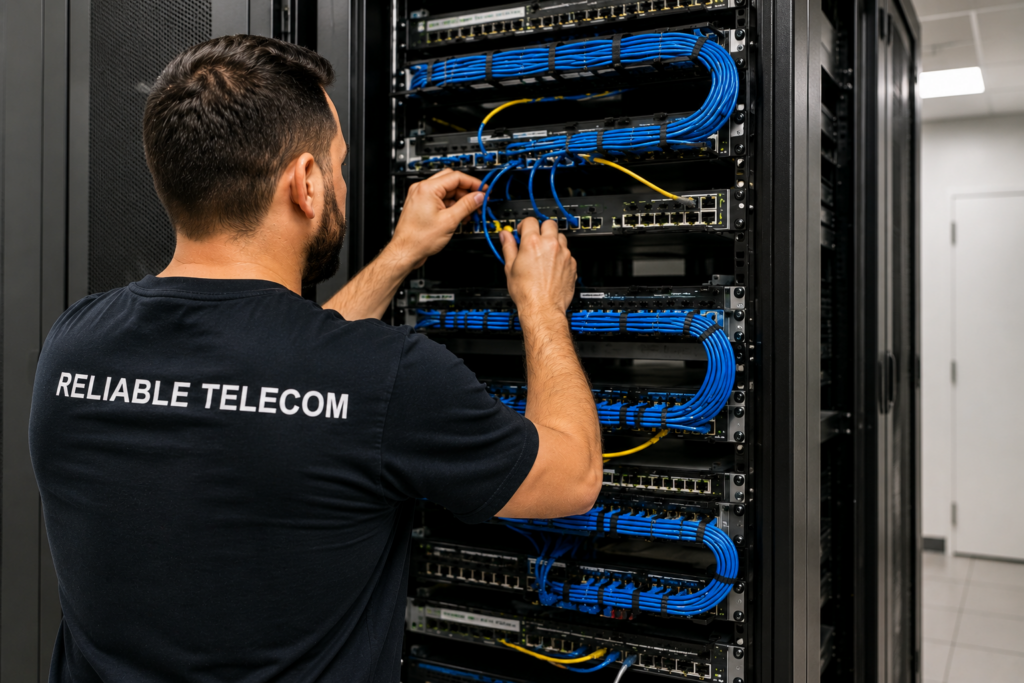 Results- Clean Network Cabling Installation